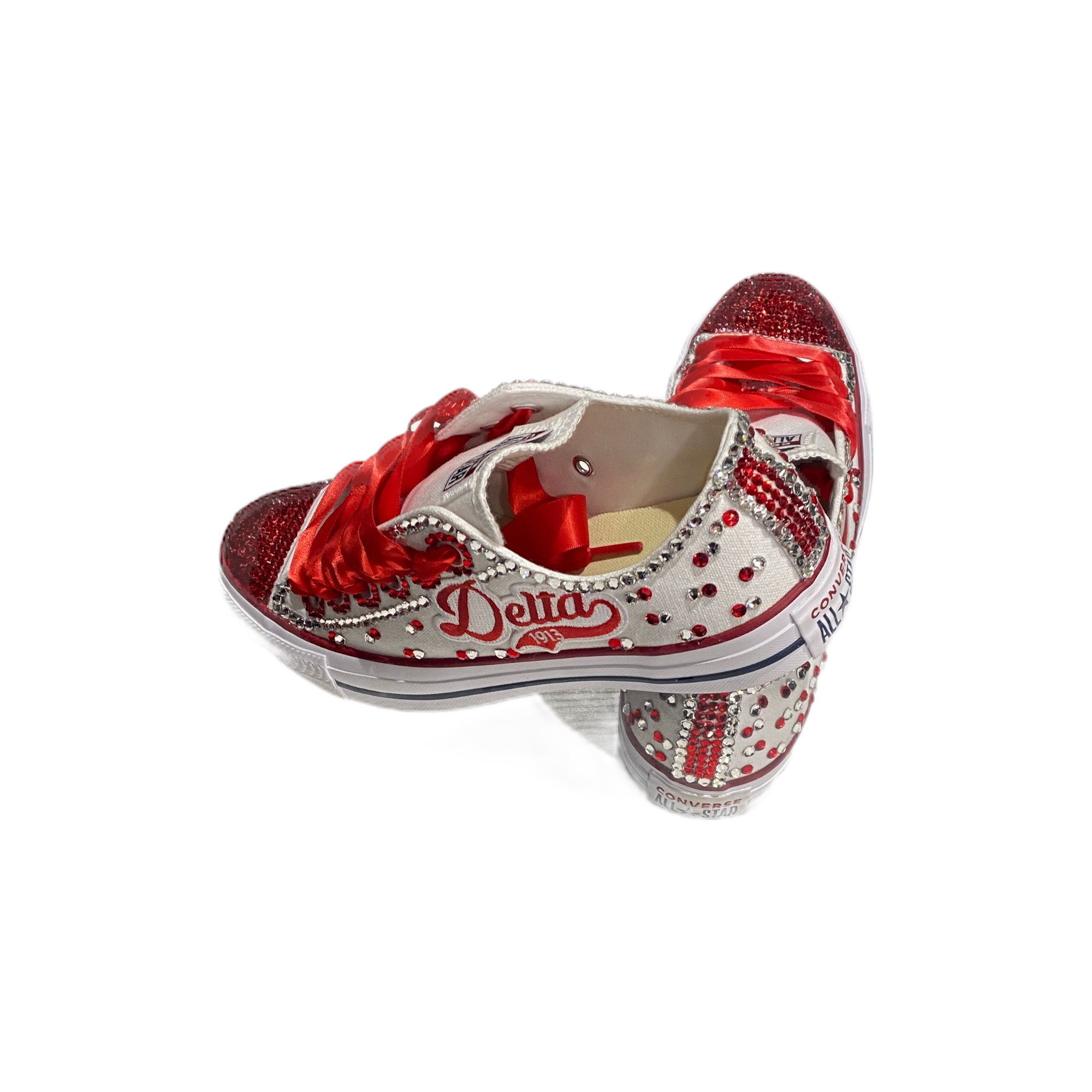 Delta sigma theta bling converse deals